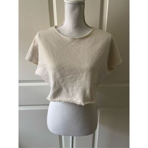 NWT Ash Rain + Oak Athletic Crop Top